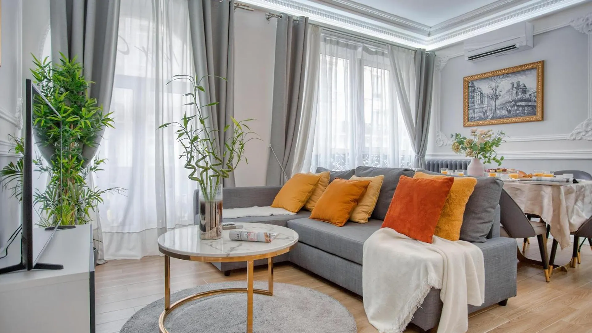 Charmant 150M2 5Ch Romantic - Centre Ville - Clim Paris Apartment
