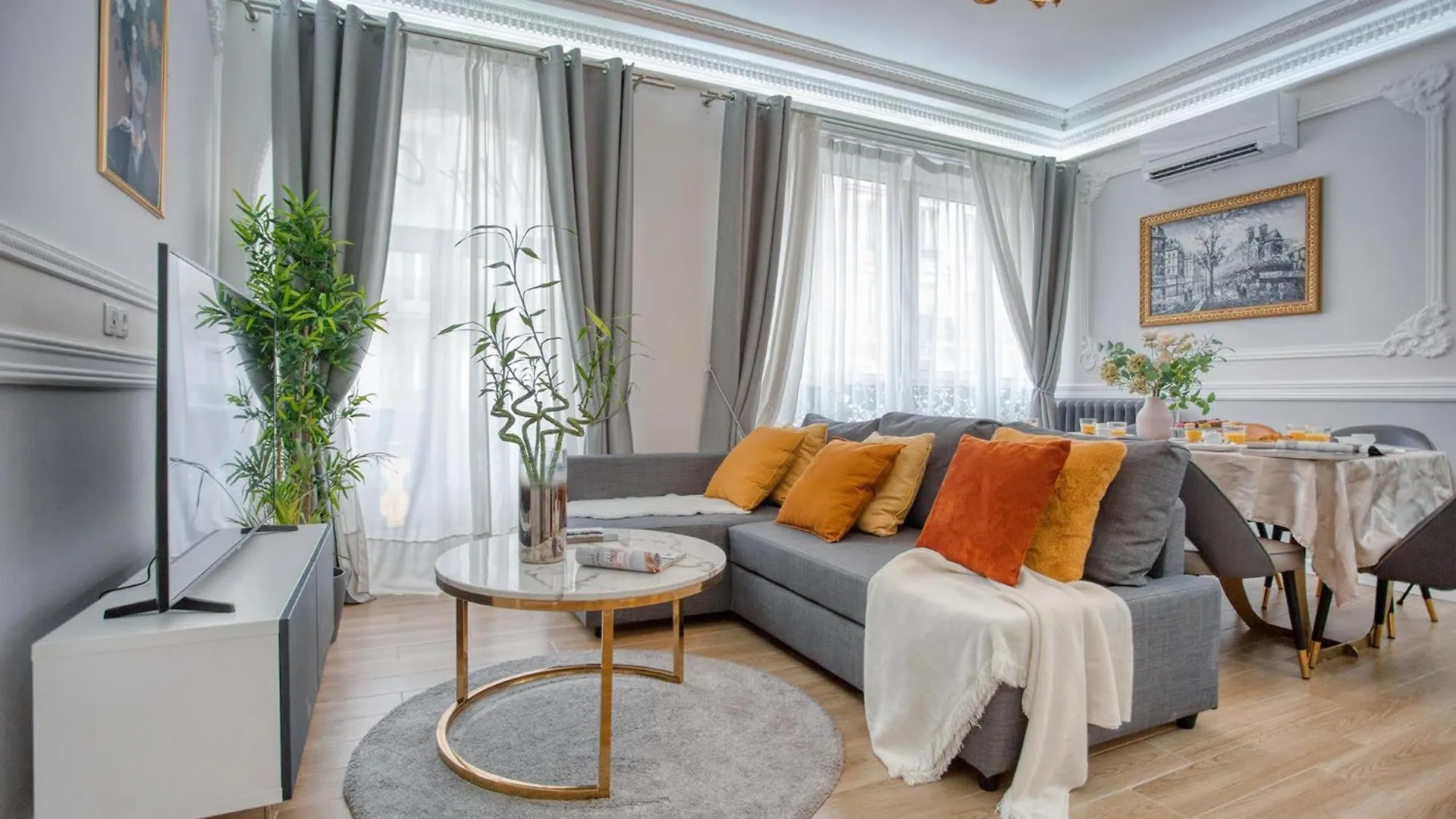 Charmant 150M2 5Ch Romantic - Centre Ville - Clim Paris France