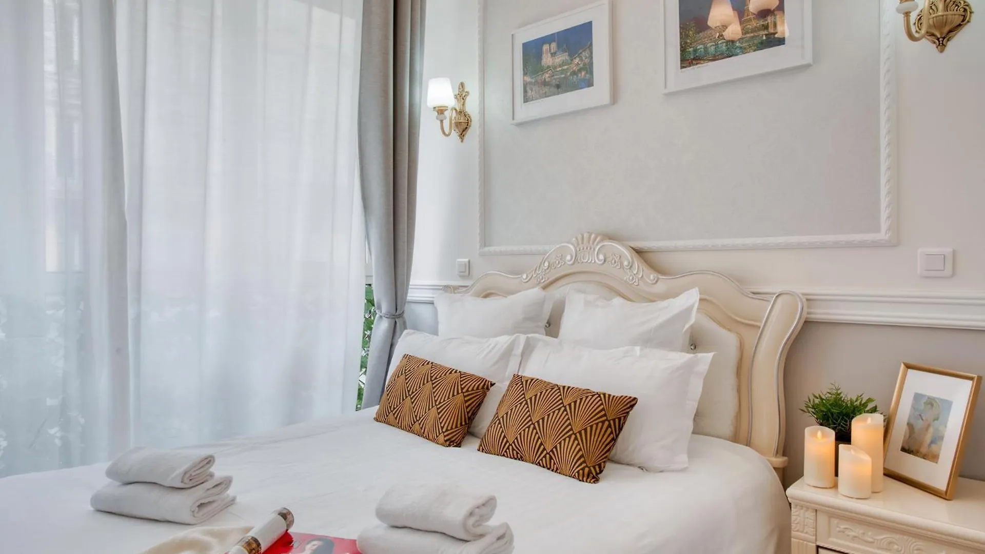 Apartment Charmant 150M2 5Ch Romantic - Centre Ville - Clim Paris