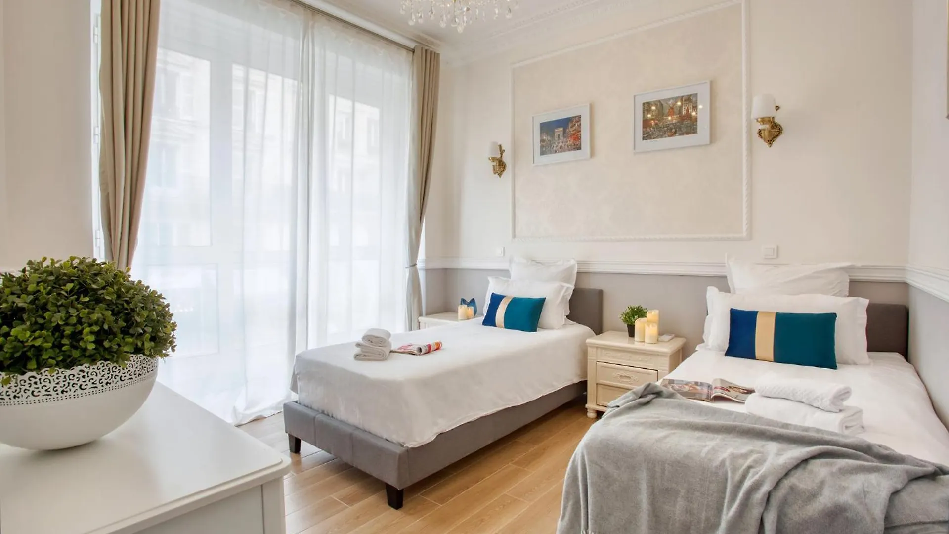 Charmant 150M2 5Ch Romantic - Centre Ville - Clim Paris Apartment